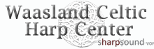 Sharpsound - Waasland Celtic Harp Center - verhuur en verkoop van Keltische harpen