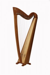 Keltische Harp - Azurit